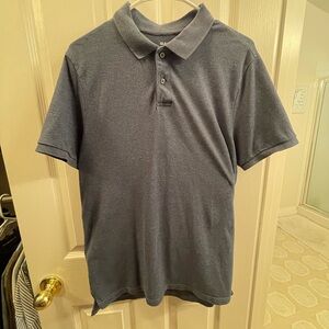 Old Navy Blue Polo Shirt Short Sleeves Casual